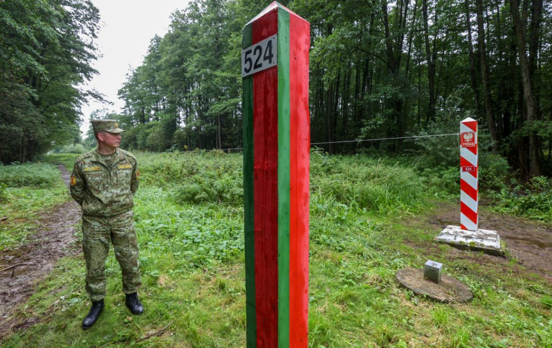 На границе Белоруссии Польша начнет военные учения.