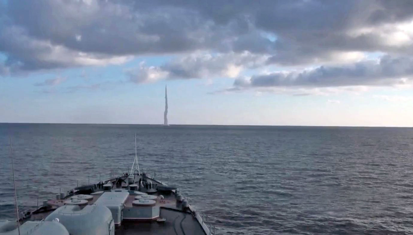 Пуск ракет Калибр осуществлен с дизельной ПЛ Магадан.