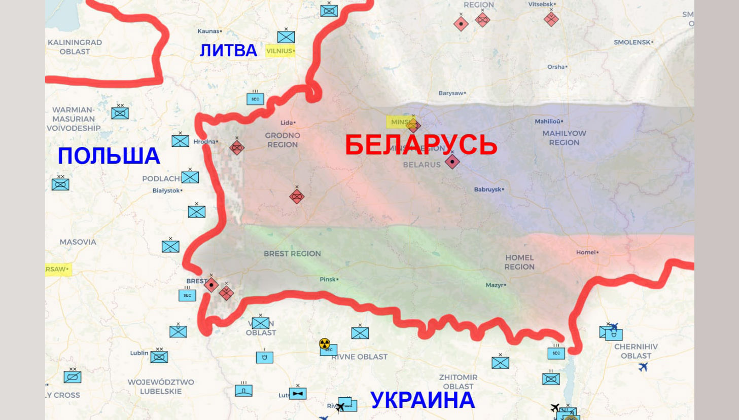 Граница польши с россией