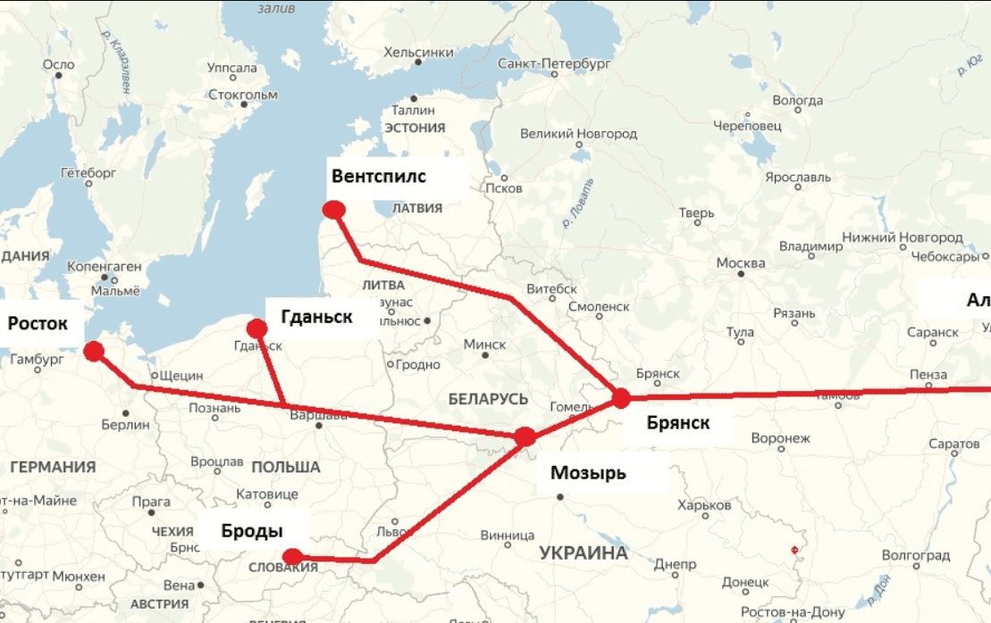 Нефтепровод дружба мичуринск. Альметьевск Брест нефтепровод Дружба. Нефтепровод Дружба на карте. Карта трубопровода Дружба нефть. Альметьевск трубопровод Дружба.