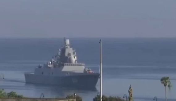 Российская эскадра ВМФ прибыла на учения к берегам США.