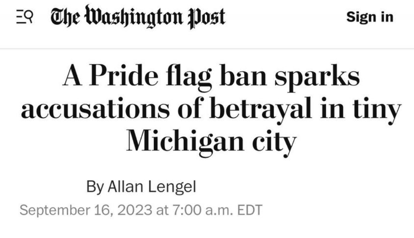 Мусульмане захватили город США и запретили гей-парад.