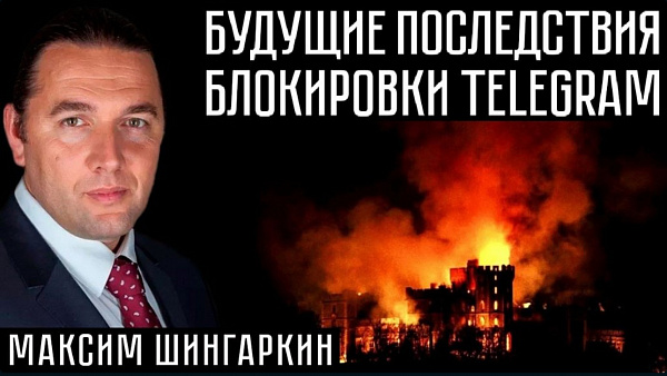 БУДУЩИЕ ПОСЛЕДСТВИЯ БЛОКИРОВКИ TELEGRAM. Максим Шингаркин