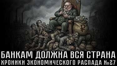 Учителям не платят в 11 регионах, АвтоВАЗ встал, дефицит госбюджета 5,6 триллионов. ХРОНИКИ ЭКОНОМИЧЕСКОГО РАСПАДА №27