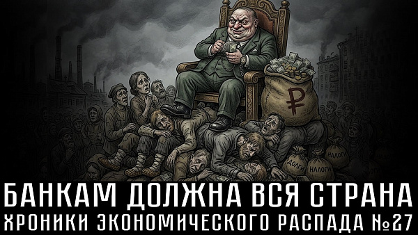 Учителям не платят в 11 регионах, АвтоВАЗ встал, дефицит госбюджета 5,6 триллионов. ХРОНИКИ ЭКОНОМИЧЕСКОГО РАСПАДА №27