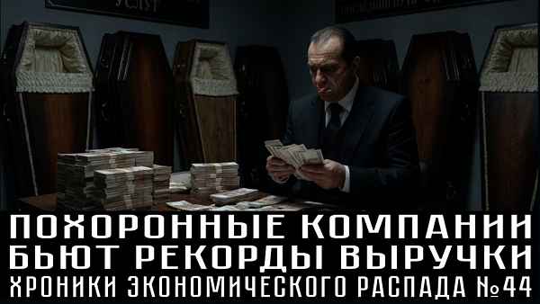 Крах региональных бюджетов, граждане берут больше кредитов, РЖД поднимает цены. ХРОНИКИ ЭКОНОМИЧЕСКОГО РАСПАДА №44
