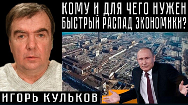 КОМУ И ДЛЯ ЧЕГО НУЖЕН БЫСТРЫЙ РАСПАД ЭКОНОМИКИ? Игорь Кульков